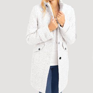 NWT Faux Wool Coat, 2X